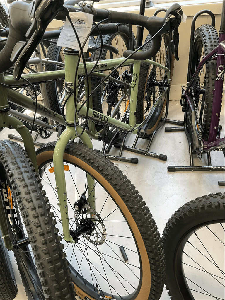 Surly GHOST GRAPPLER BIKE SAGE GREEN MEDIUM - Bicycles and E-Bikes