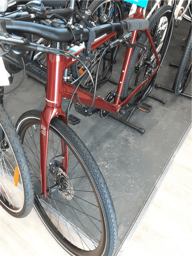 Orbea CARPE 20 LARGE METALLIC DARK RED - Bicycles and E-Bikes