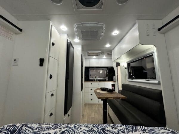  and safe cooking.<br />Contemporary Design: Modern aesthetics meet functional space.<br />Full Customization: Tailor your van to your taste with our new colour options.<br />Join us in embracing the wild side with sophistication. <br />The 2024 VANCRUISER X WILD MOUNTAIN CAT HTO is not just a caravan; it’s a statement of freedom and style.<br />Van Cruiser Caravans & CaravanHQ<br /> CALL OUR FRIENDLY STAFF NOW 1300 863 117