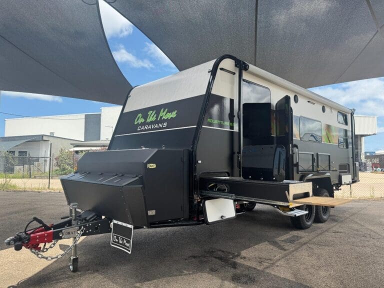 On The Move Caravans Adventure Black Edition 6.9F 2 Bunk - Caravans