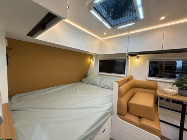  this caravan is ready to accompany you on all your outdoor adventures.<br /><br />The On The Move Caravans Adventure 5.7F boasts a spacious and stylish interior