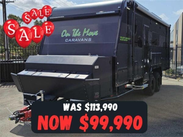 On The Move Caravans Adventure Black Edition 6.3F - Caravans