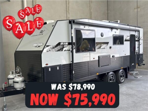 Network RV Caravans 21'6 Terrain Touring Rear Club - Caravans