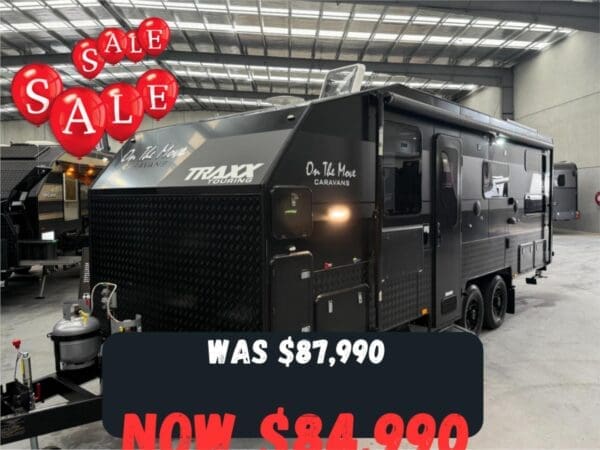 On The Move Caravans Traxx Tourer 20'6 Wide Bunks - Caravans