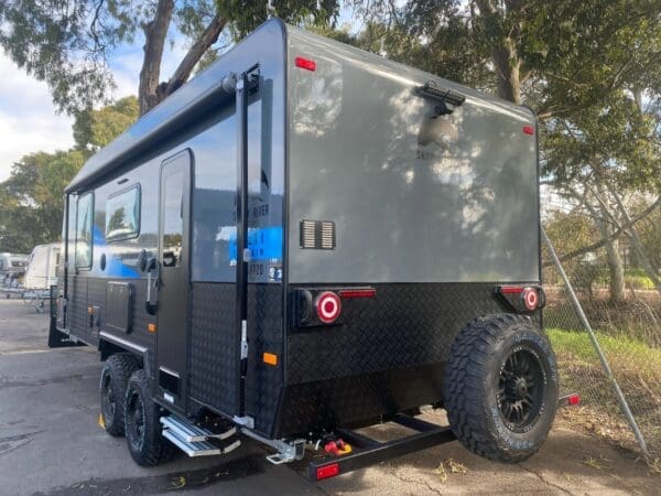  quality or smart design. The challenge is finding a caravan that's easy to tow