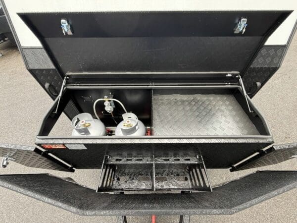  quality or smart design. The challenge is finding a caravan that’s easy to tow