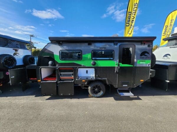  not restricted. But many caravans leave you feeling like you're sacrificing the comforts of home for life on the road. Lacking features